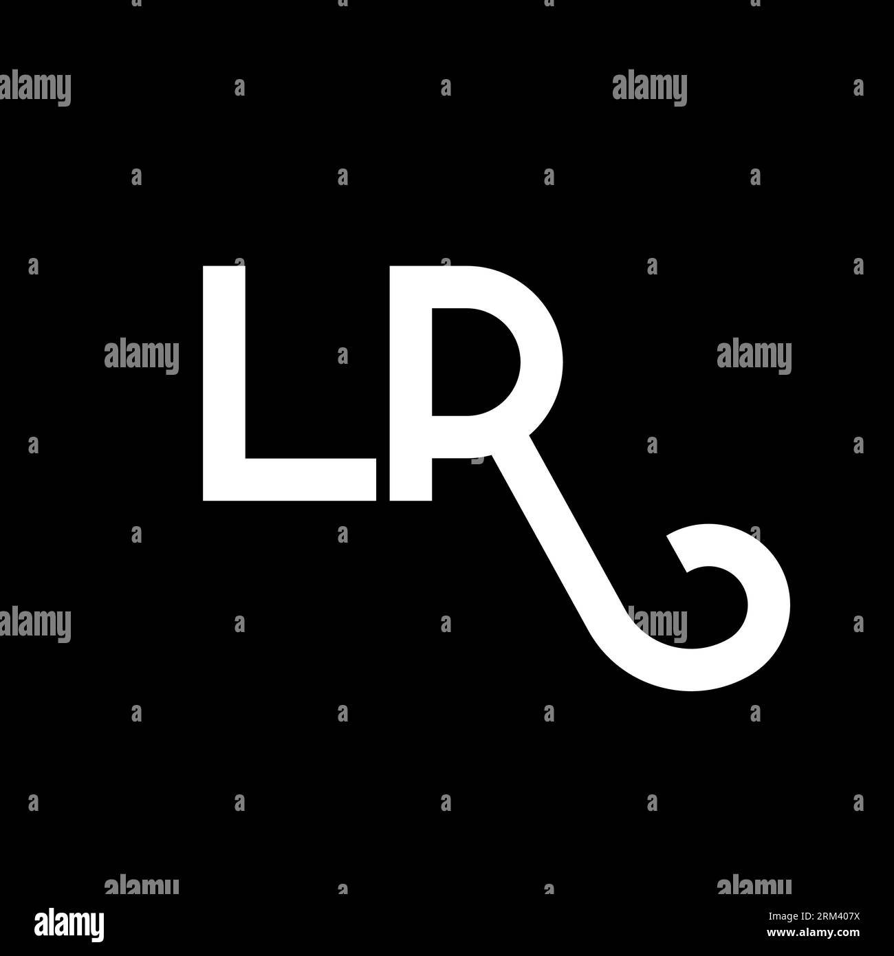 Lr minimal logo hi-res stock photography and images - Alamy