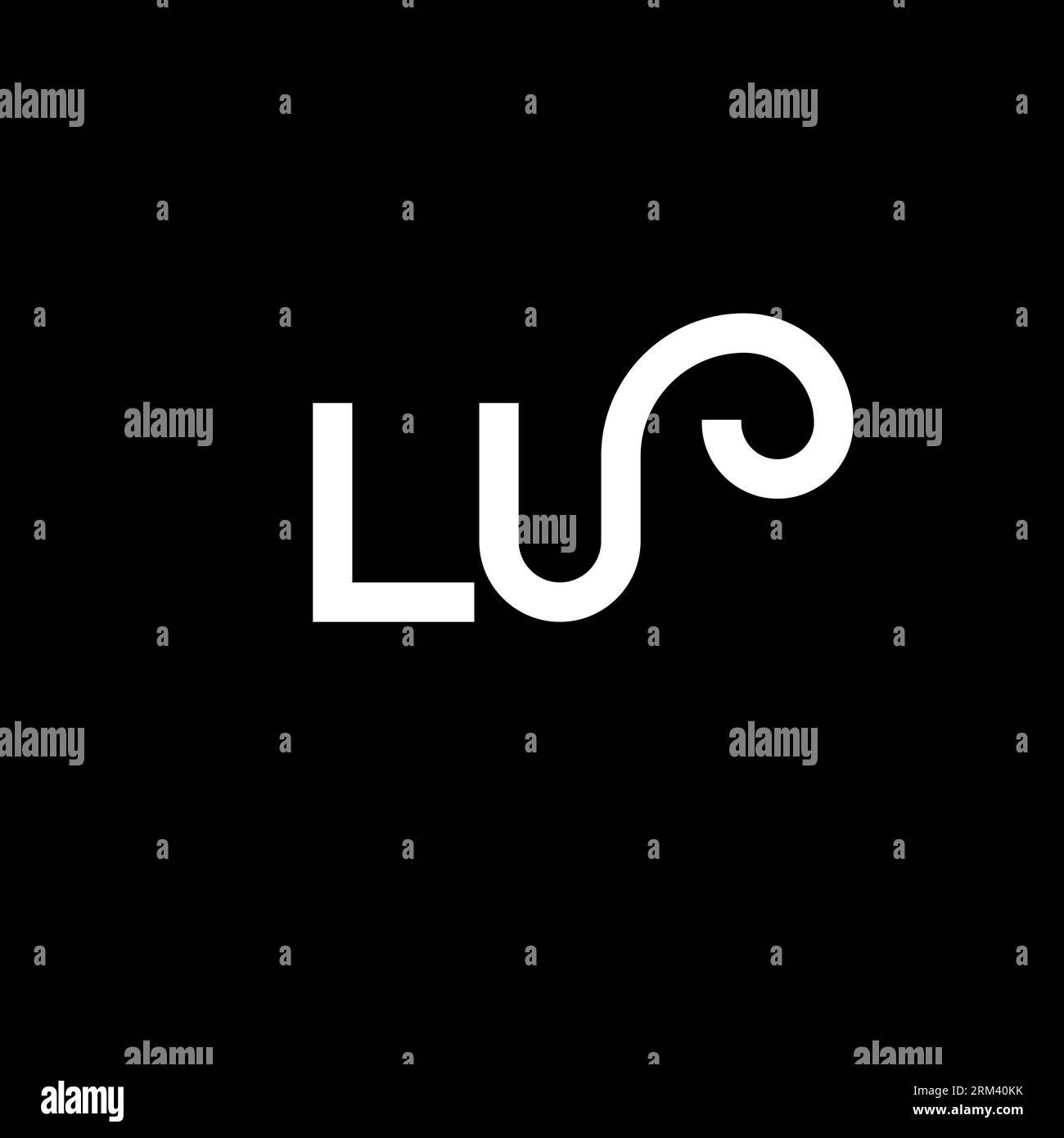 Clean u logo Black and White Stock Photos & Images - Alamy