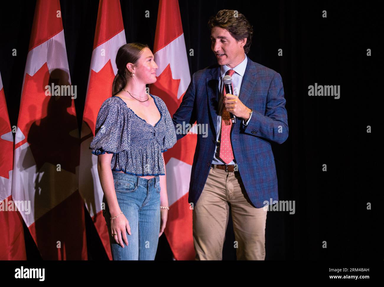 Edmonton, Canada. 26th Aug, 2023. Prime Minister and Liberal leader