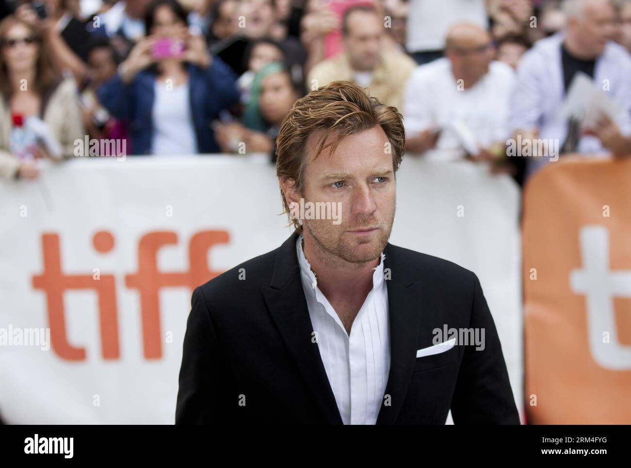 Bildnummer: 60454508  Datum: 09.09.2013  Copyright: imago/Xinhua (130910) -- TORONTO, (Xinhua) -- Actor Ewan McGregor attends the world premiere of the film August: Osage County during the 38th Toronto International Film Festival in Toronto, Canada, Sept. 9, 2013. (Xinhua/Zou Zheng) CANADA-TORONTO-FILM FESTIVAL- AUGUST:OSAGE COUNTY PUBLICATIONxNOTxINxCHN Entertainment People x0x xkg 2013 quer premiumd Mc Gregor     60454508 Date 09 09 2013 Copyright Imago XINHUA  Toronto XINHUA Actor Ewan McGregor Attends The World Premiere of The Film August Osage County during The 38th Toronto International Stock Photo