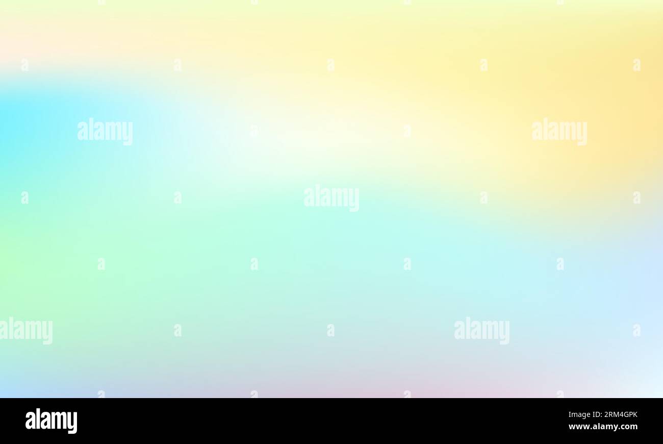 blurred soft pastel colorful gradient background. eps 10 vector. Stock Vector