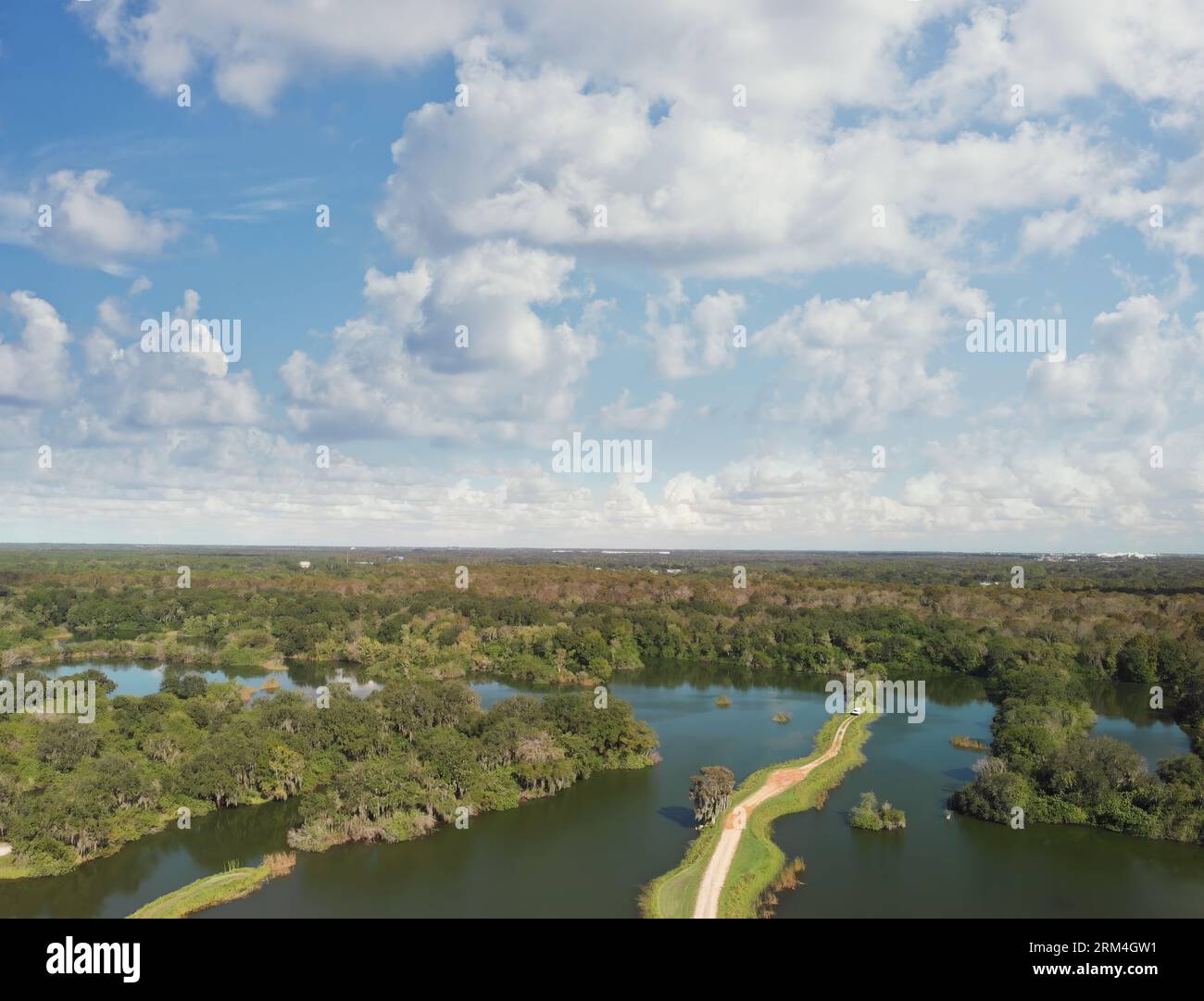 Aerial view wetlands lakes tropical hi-res stock photography and images ...