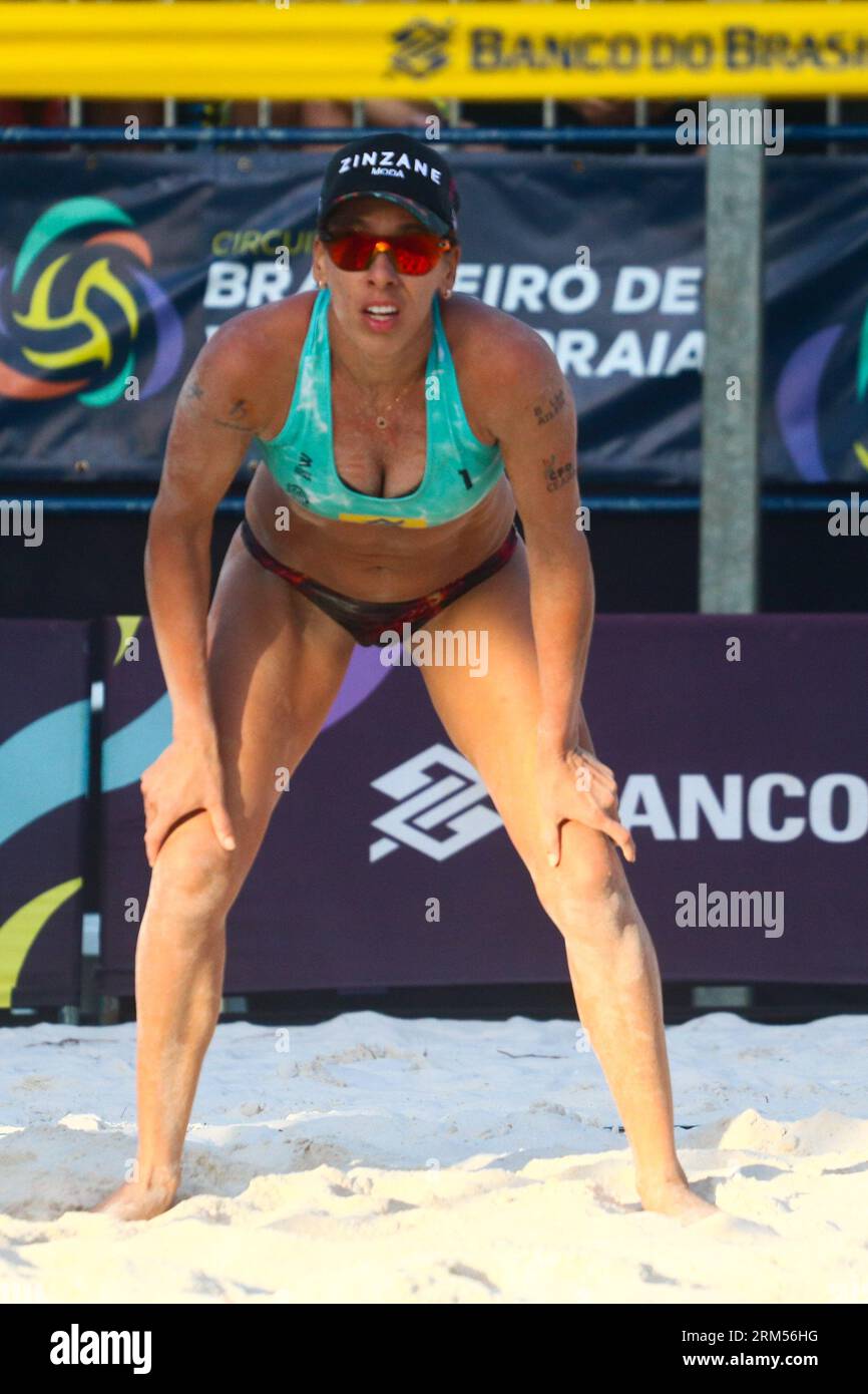 Salvador, Brazil. 26th Aug, 2023. Taiana and Hege beat Taina and