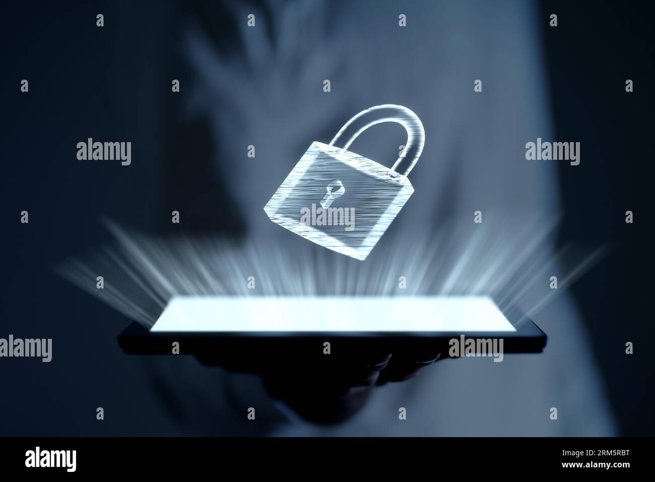 Image To Enhance Device Security Stock Photo Alamy