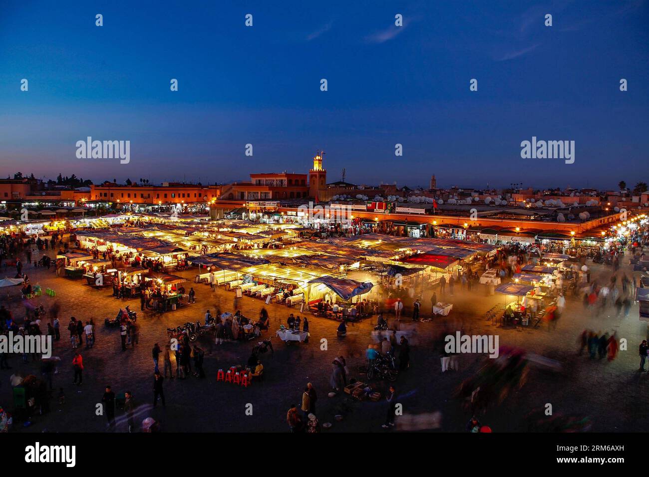 One of the four imperial cities of morocco hi-res stock