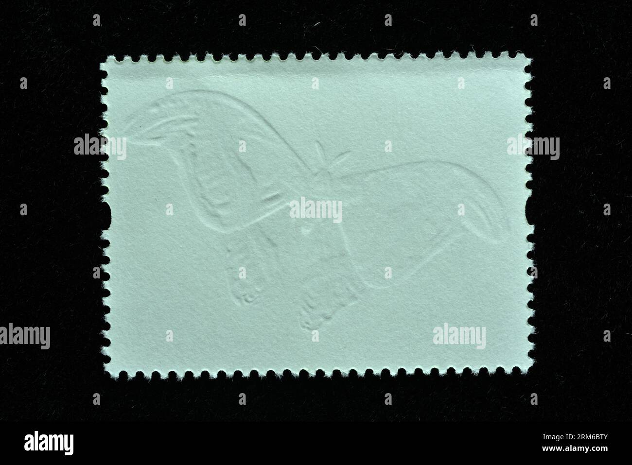 CHINA - CIRCA 2023: A stamps printed in China shows 2023-15 insect Attacus atlas Embossing and Foil Stamping Techniques ,  circa 2023. Stock Photo