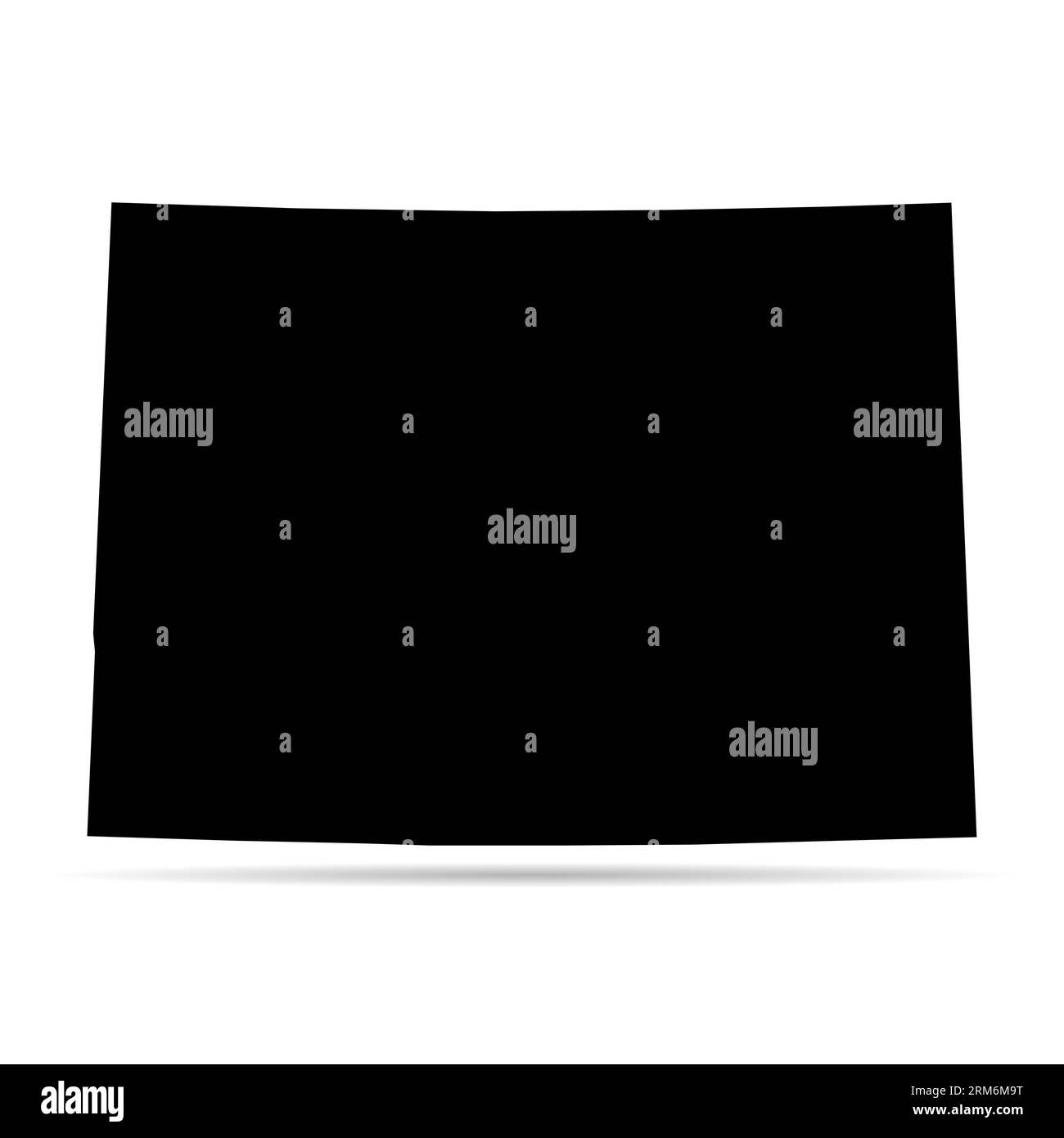 Colorado map shape united states - Colorado Map Shape United States Of America Flat Concept Icon Symbol Vector Illustration 2RM6M9T 