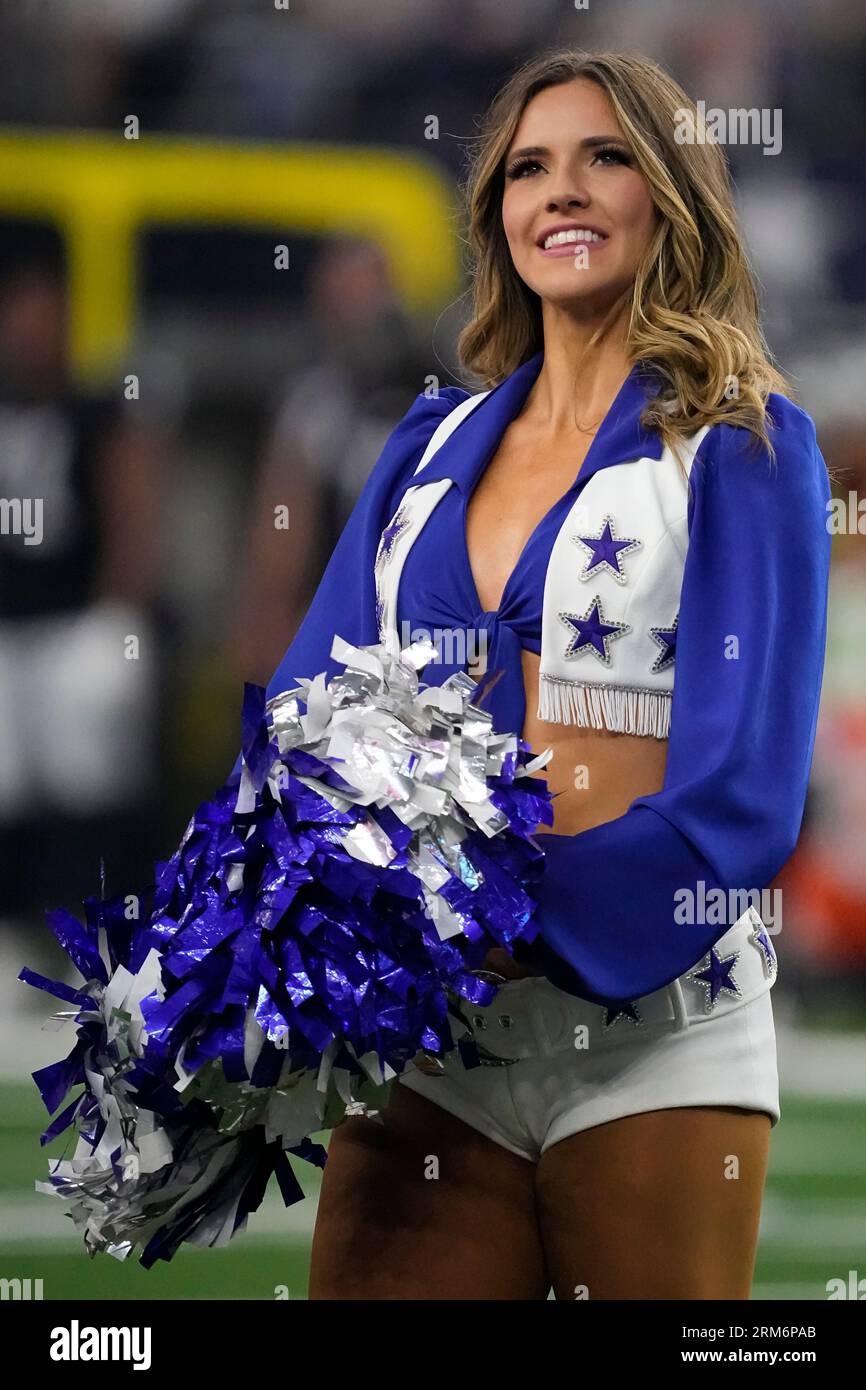 This Dallas Cowboys Cheerleader, Victoria (the team does not