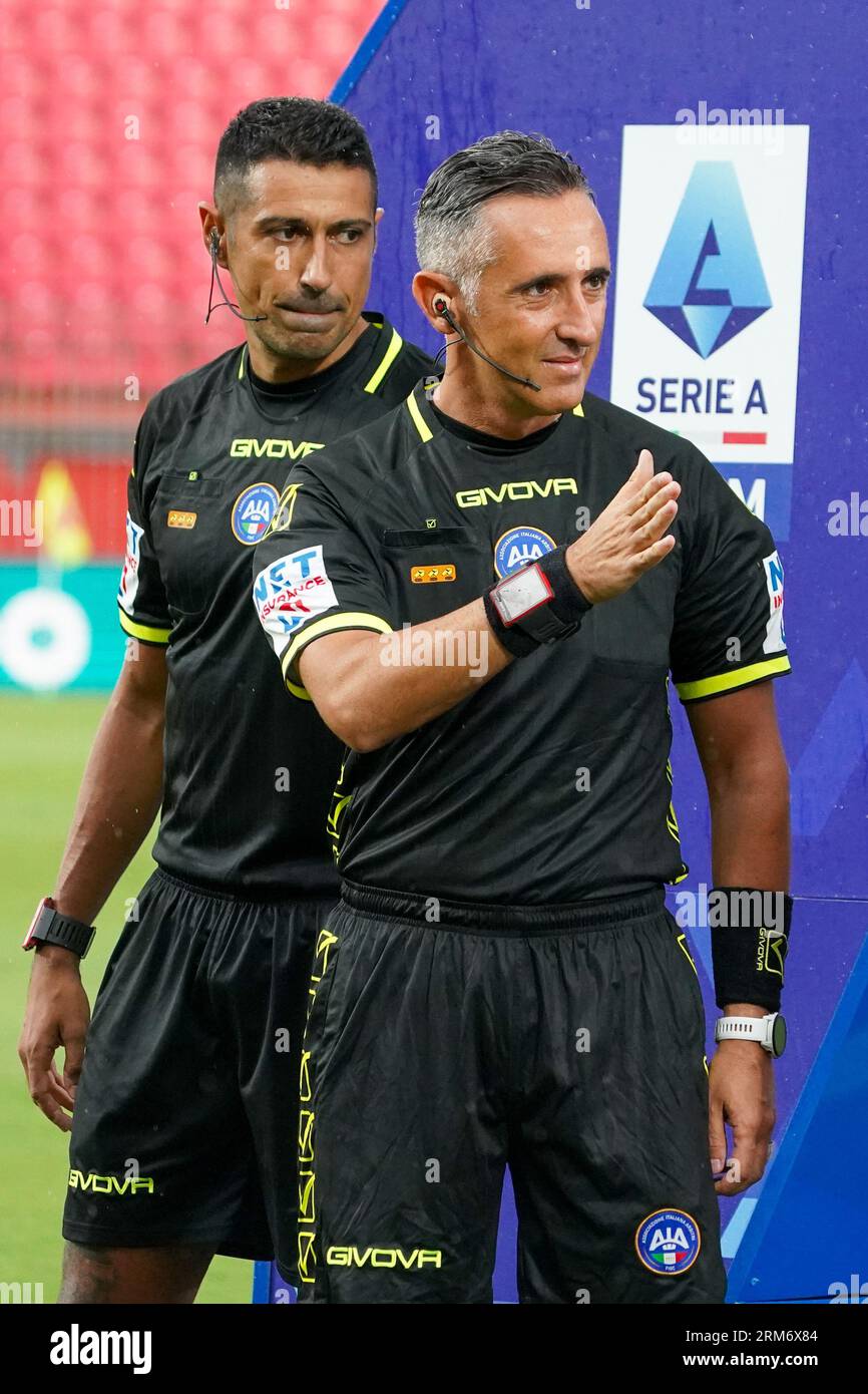 Referee Matteo Marchetti in action during Serie A 2022/23 match between  Juventus FC and Udinese Calcio at Allianz Stadium on January 07, 2023 in  Turin, Italy Stock Photo - Alamy