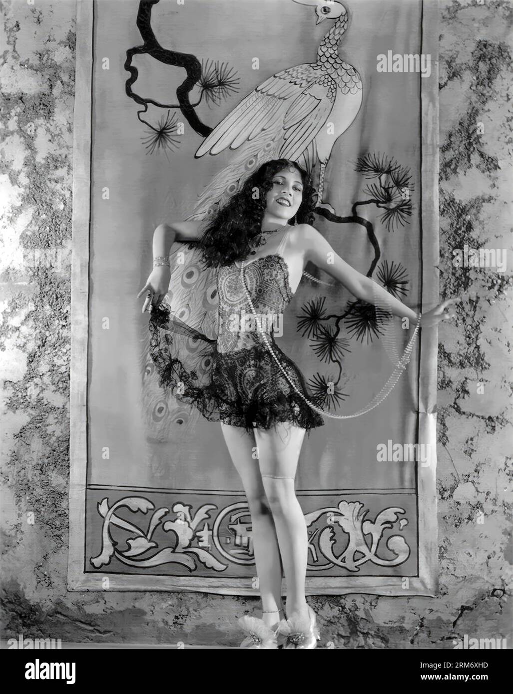 OLIVE BORDEN in THE MONKEY TALKS (1927), directed by RAOUL WALSH