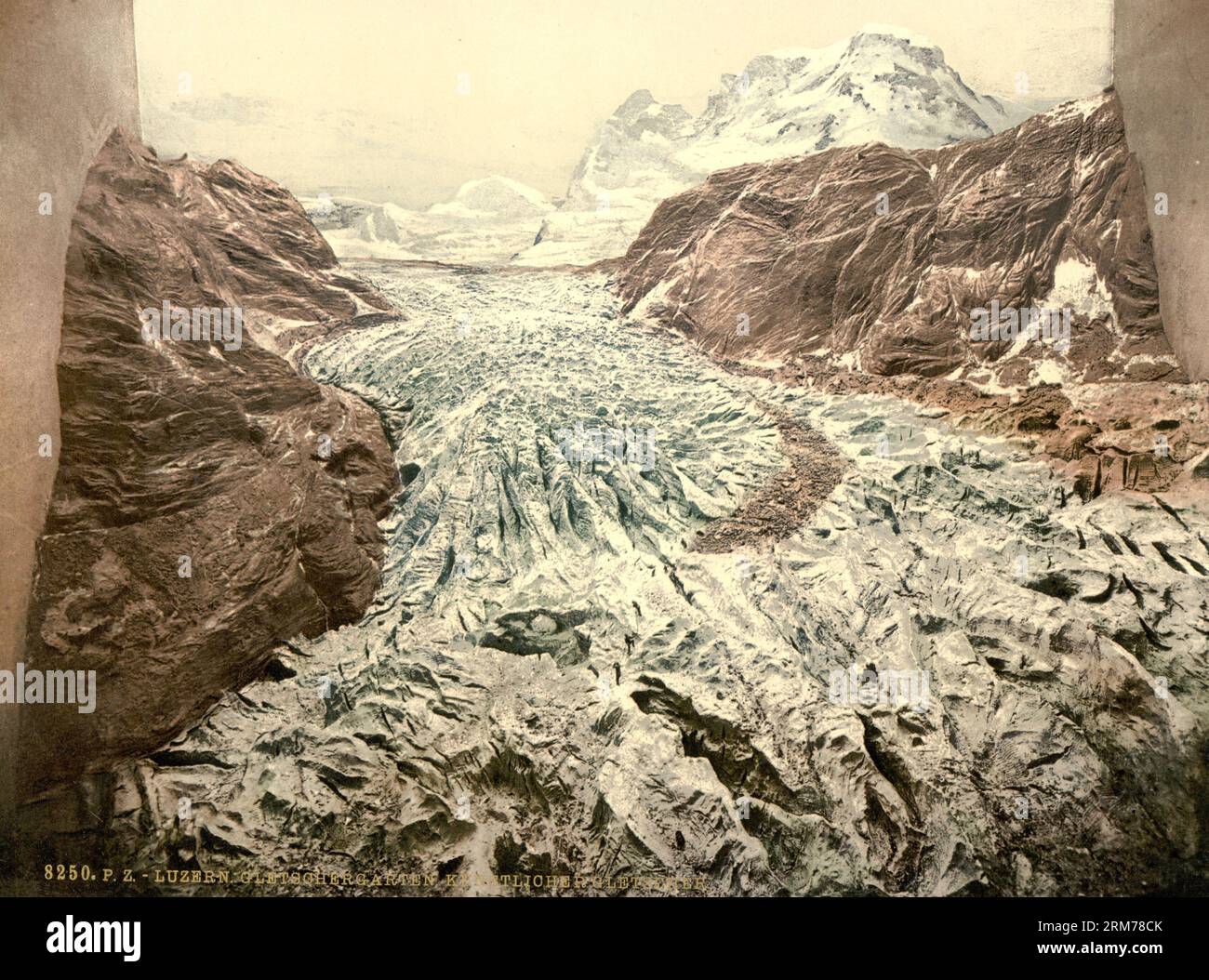 Lucerne glacier garden hires stock photography and images Alamy