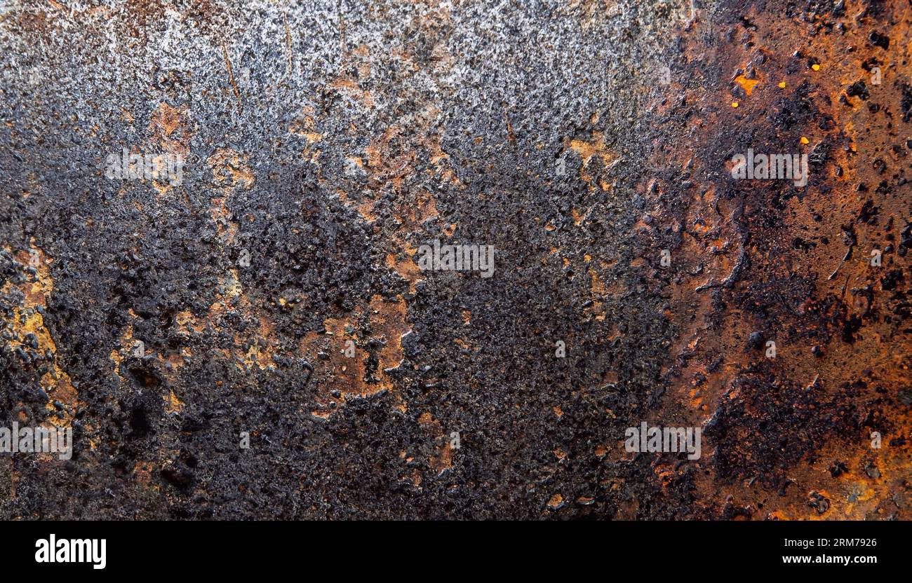 Dark worn rusty metal texture background Stock Photo - Alamy