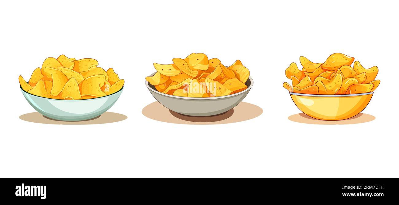 Potato chips Special Flat icon