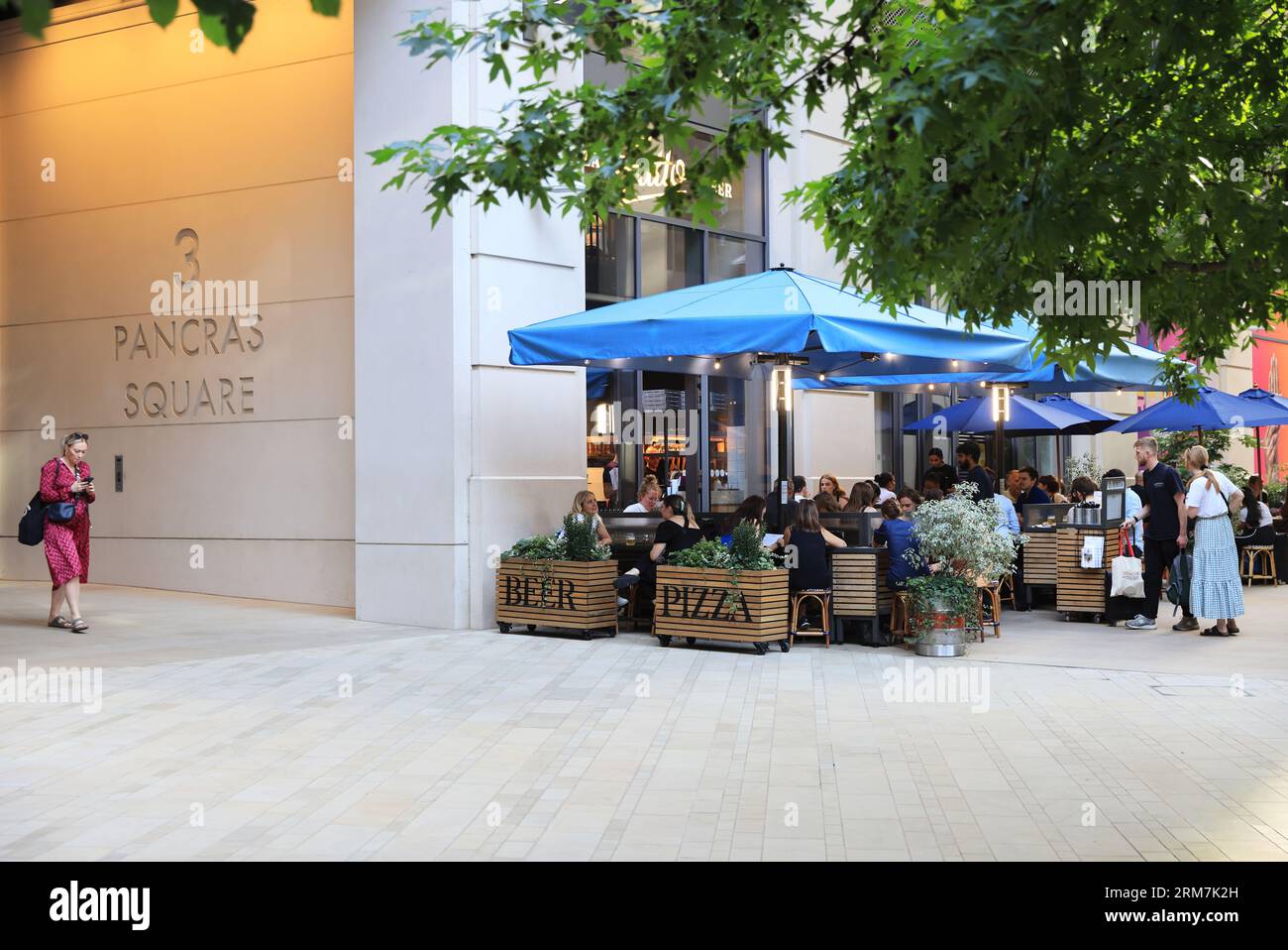 Fatto a Mano pizza and beer continental style restaurant on Pancras