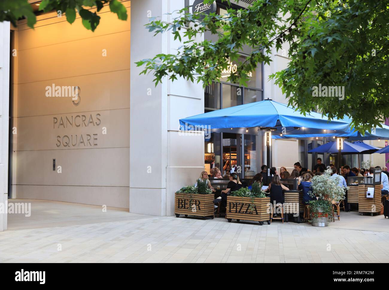 Fatto a Mano pizza and beer continental style restaurant on Pancras