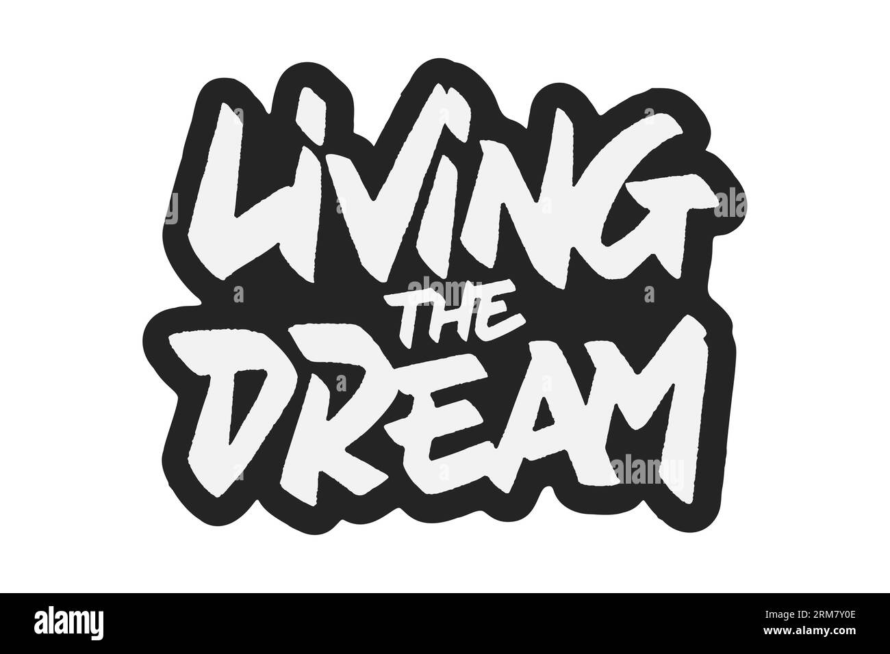 Living The Dream Stock Vector Image & Art Alamy