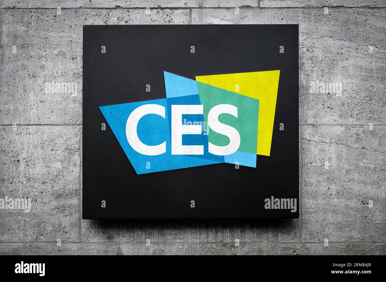 Consumer Electronics Show CES trade show in Las Vegas Stock Photo