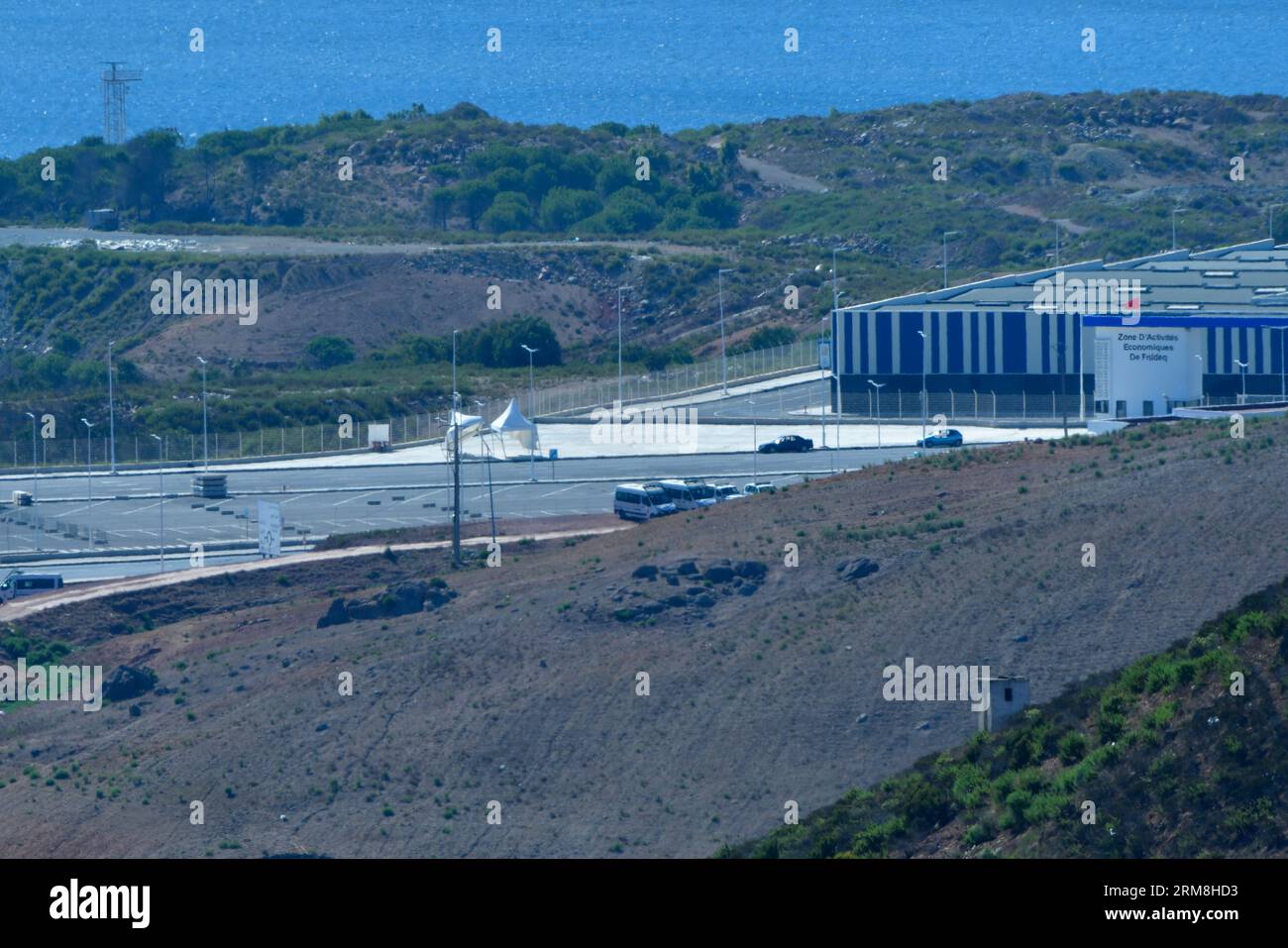 Passport Control At The Strait Passage August 27 2023 In Ceuta 