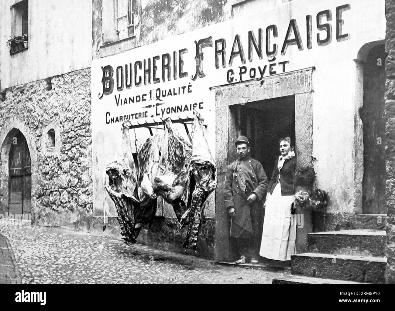 Boucherie Black and White Stock Photos & Images Alamy