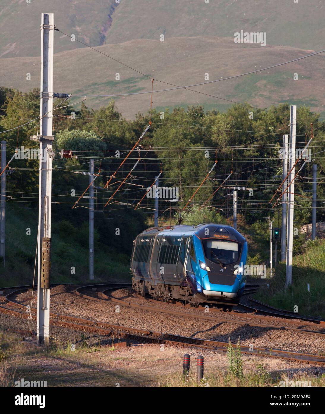 First Transpennine Express class 397 train passing Grayrigg loops on ...