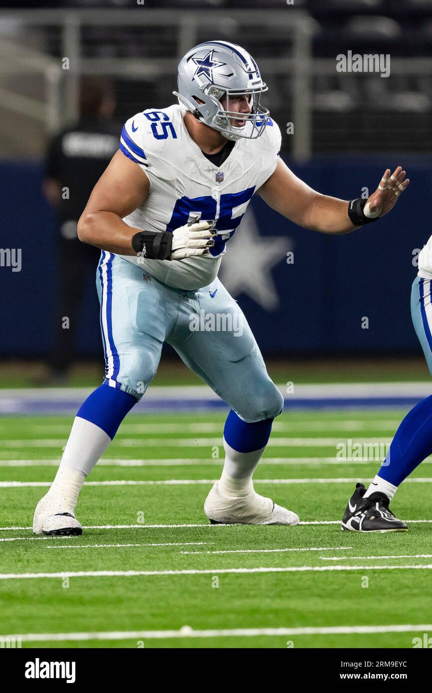 Dallas Cowboys center Alec Lindstrom (65) is seen during the