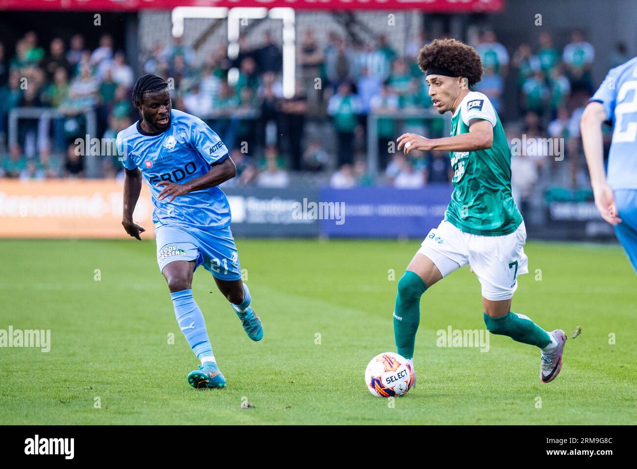 Randers, Denmark. 25th, August 2023. Serginho (7) of FF and