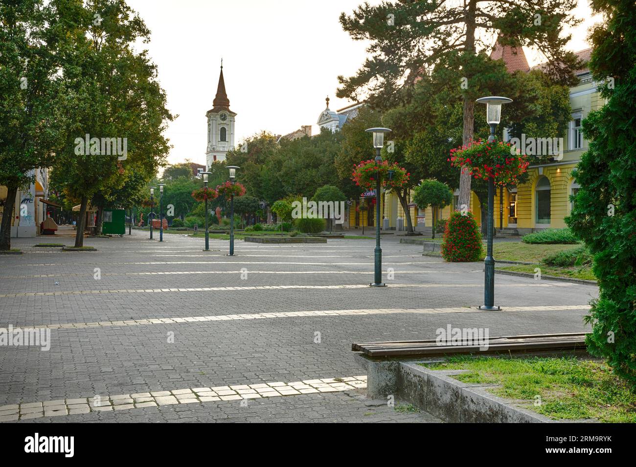 City Center, Kikinda, Serbia Stock Photo - Alamy