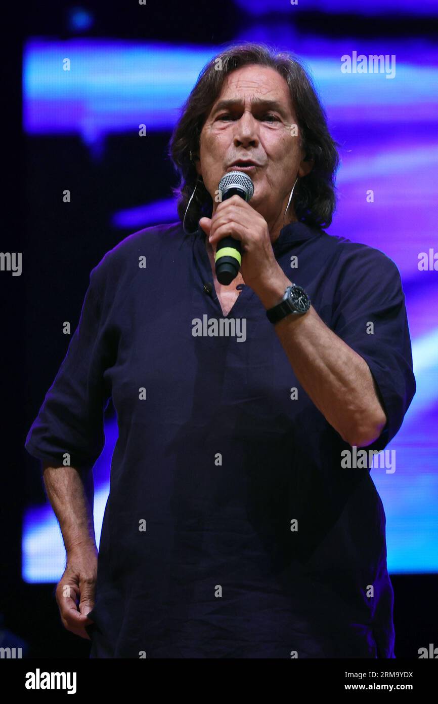 in the photo Angelo dei Ricchi e Poveri Credit: Independent Photo ...