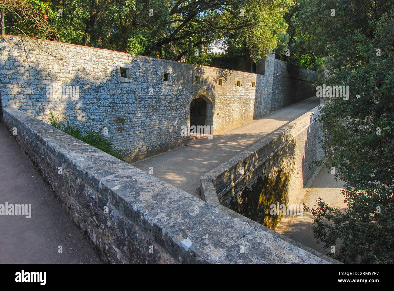 Castello di Brolio near Gaiole in Chianti. Chianti Valley, Siena, Tuscany, Italy Stock Photo