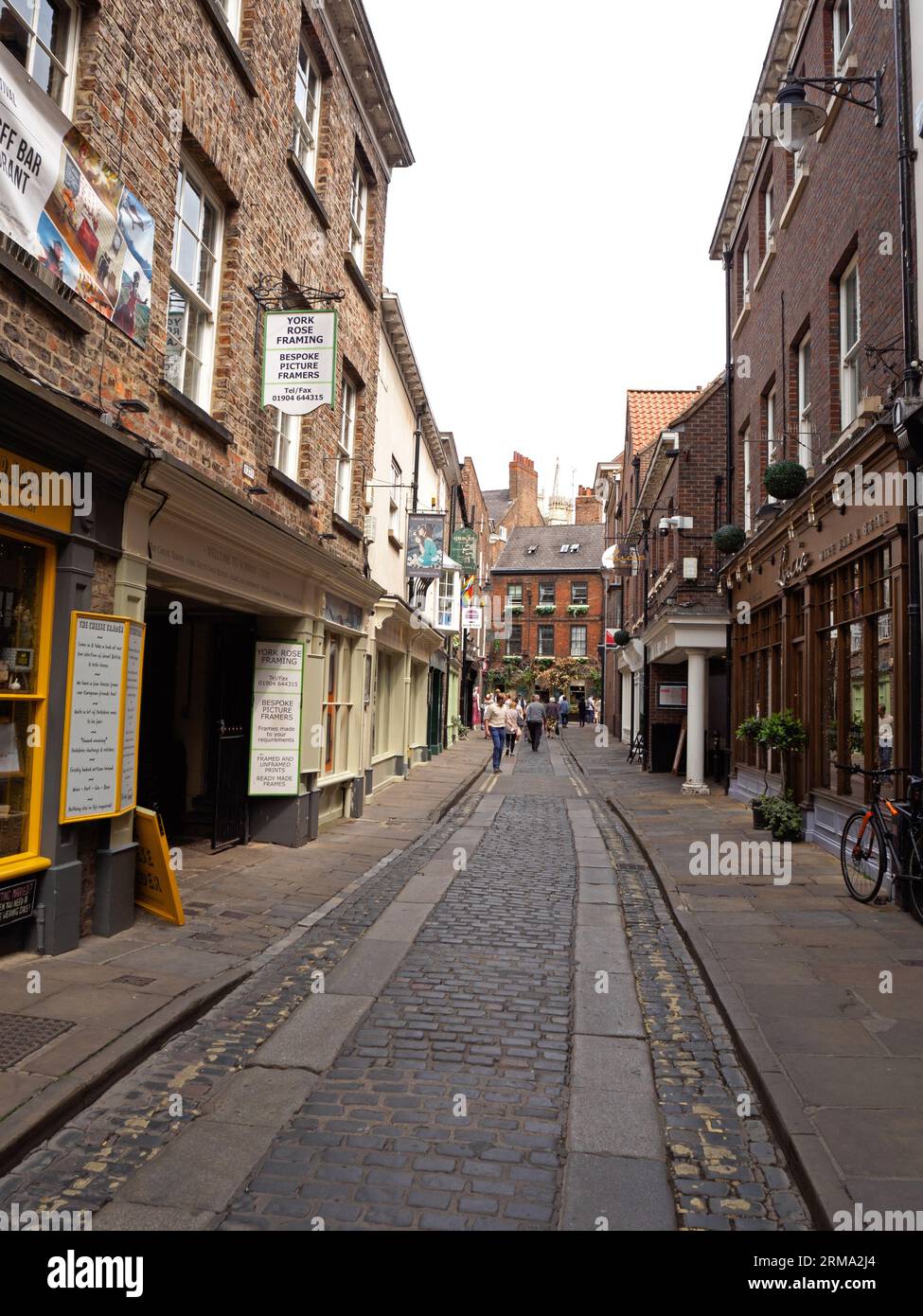 Grape Lane ,York Stock Photo Alamy