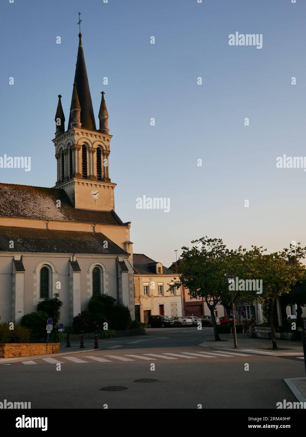 Eglise sainte madeleine de pouance hires stock photography and images