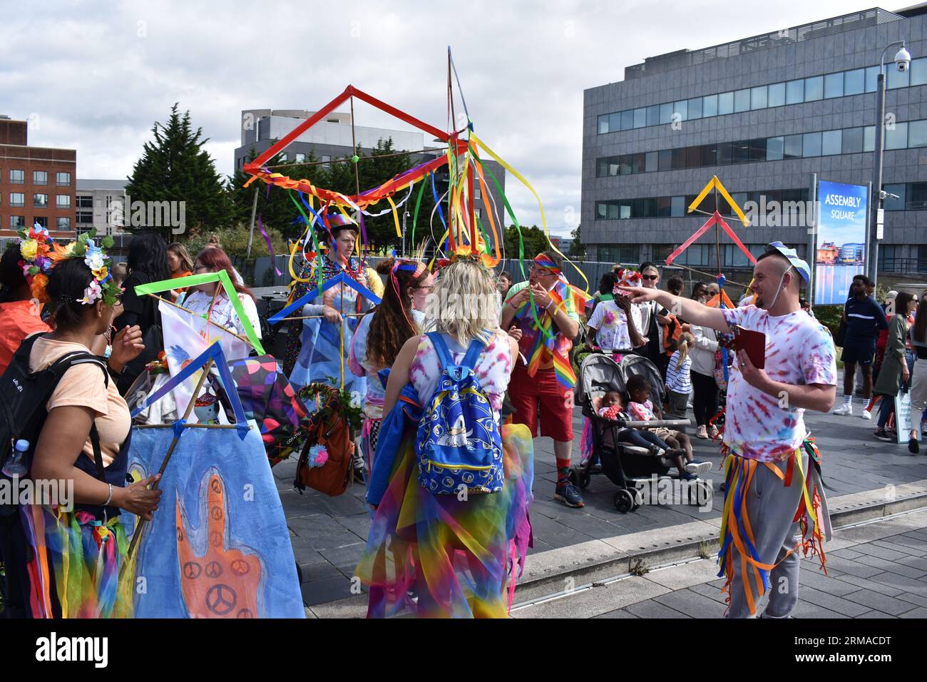 Butetown Carnival, Cardiff Bay, Cardiff, Wales Stock Photo