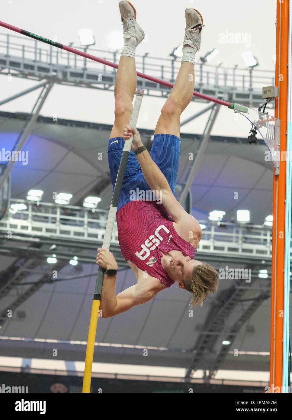 Christopher NILSEN of USA Final POLE VAULT MEN during the World Athletics Championships 2023 on