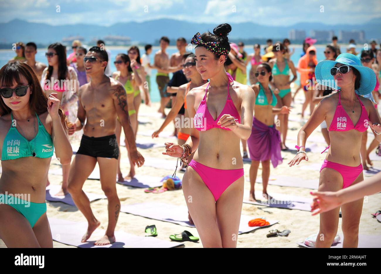 Bikini party held in Sanya, S China