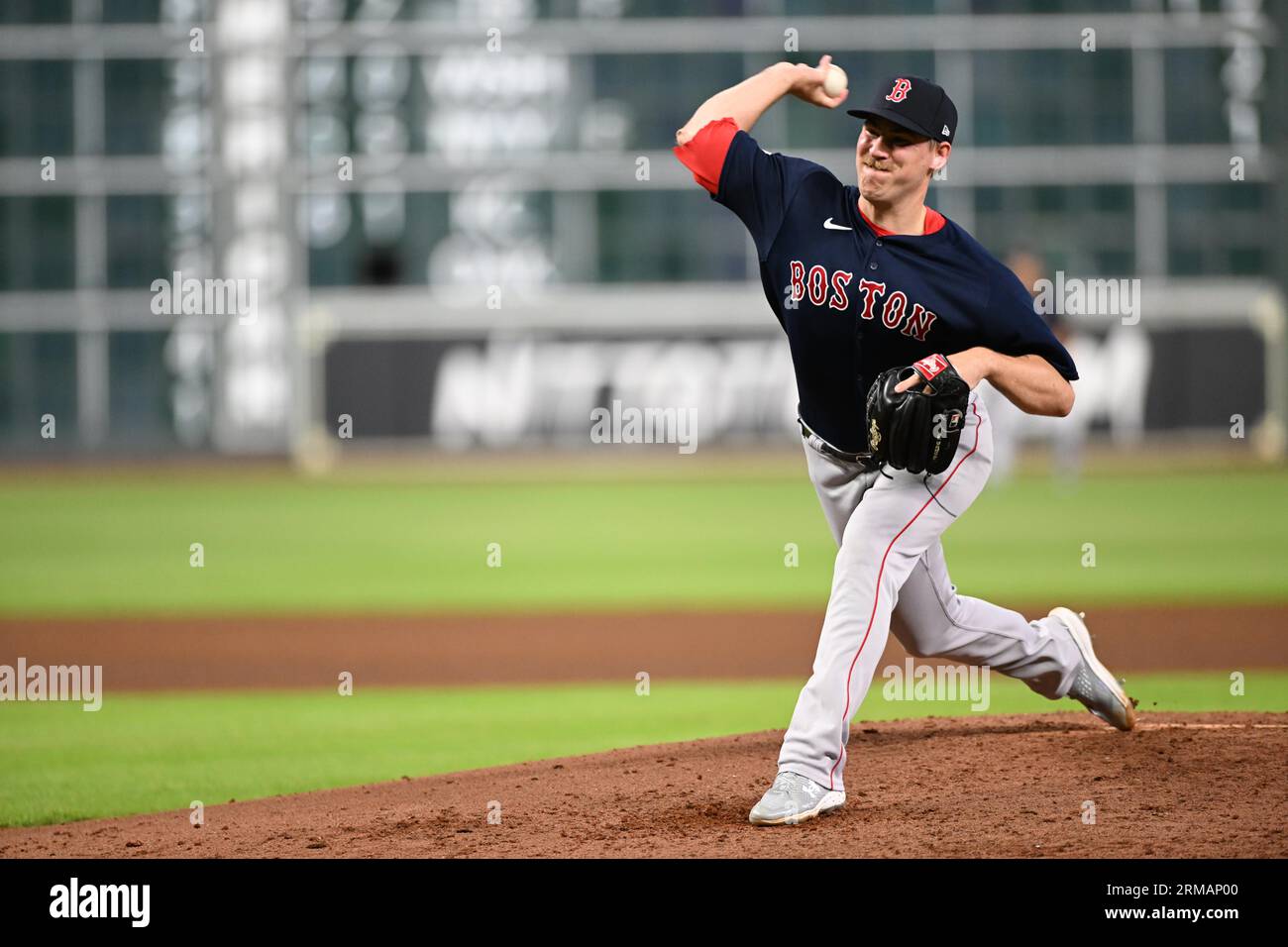 Red sox pitcher josh beckett hi-res stock photography and images - Alamy