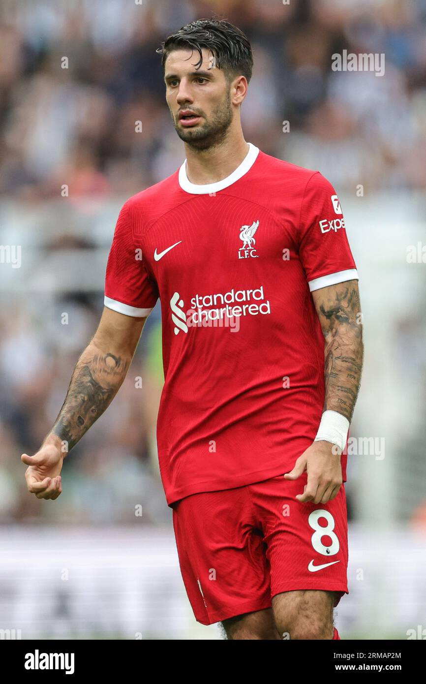 Dominik Szoboszlai #8 of Liverpool during the Premier League match