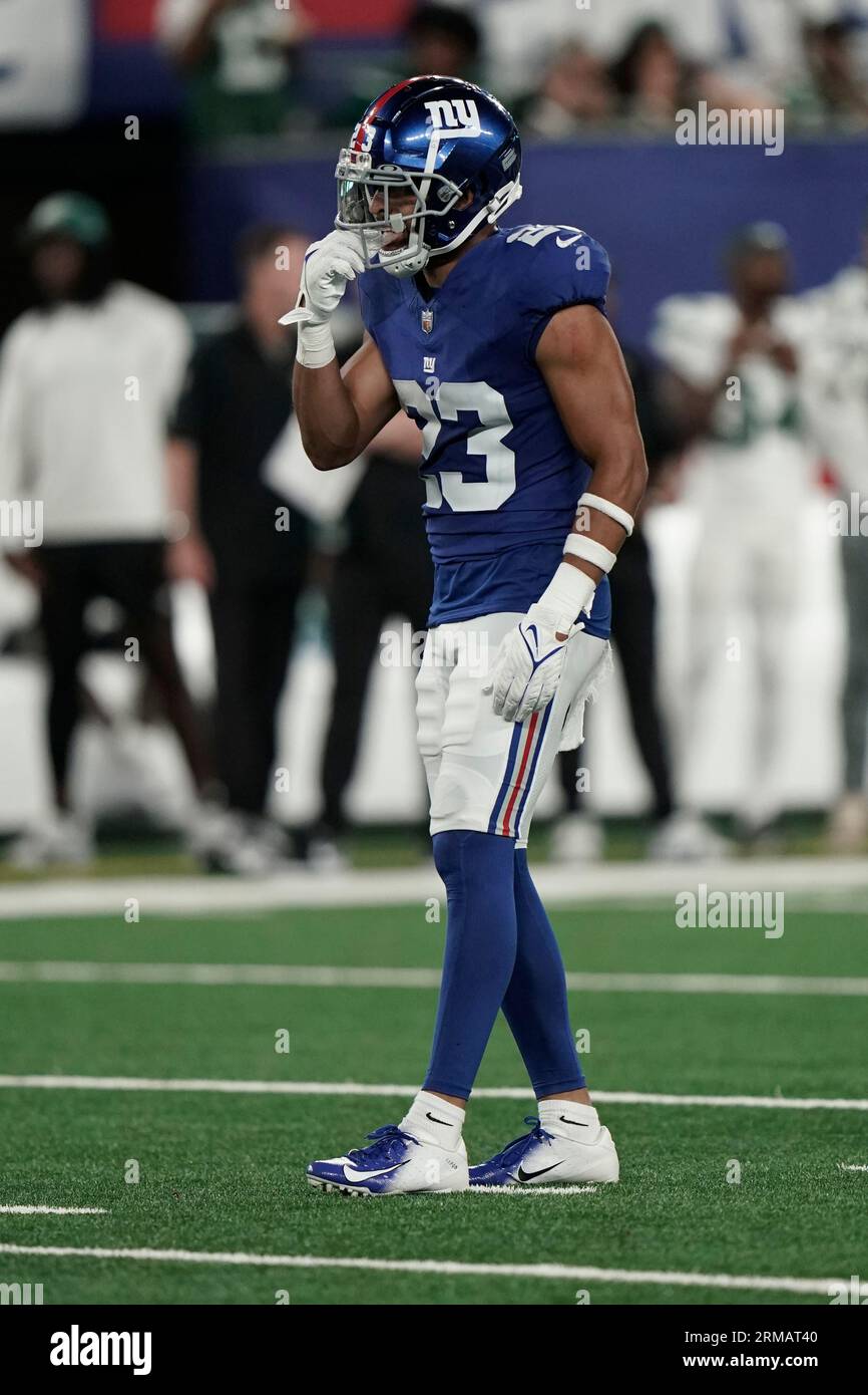 New York Giants running back Gary Brightwell (23) during an NFL ...