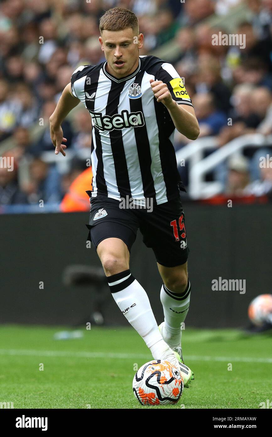 Harvey Barnes of Newcastle United during the Premier League match