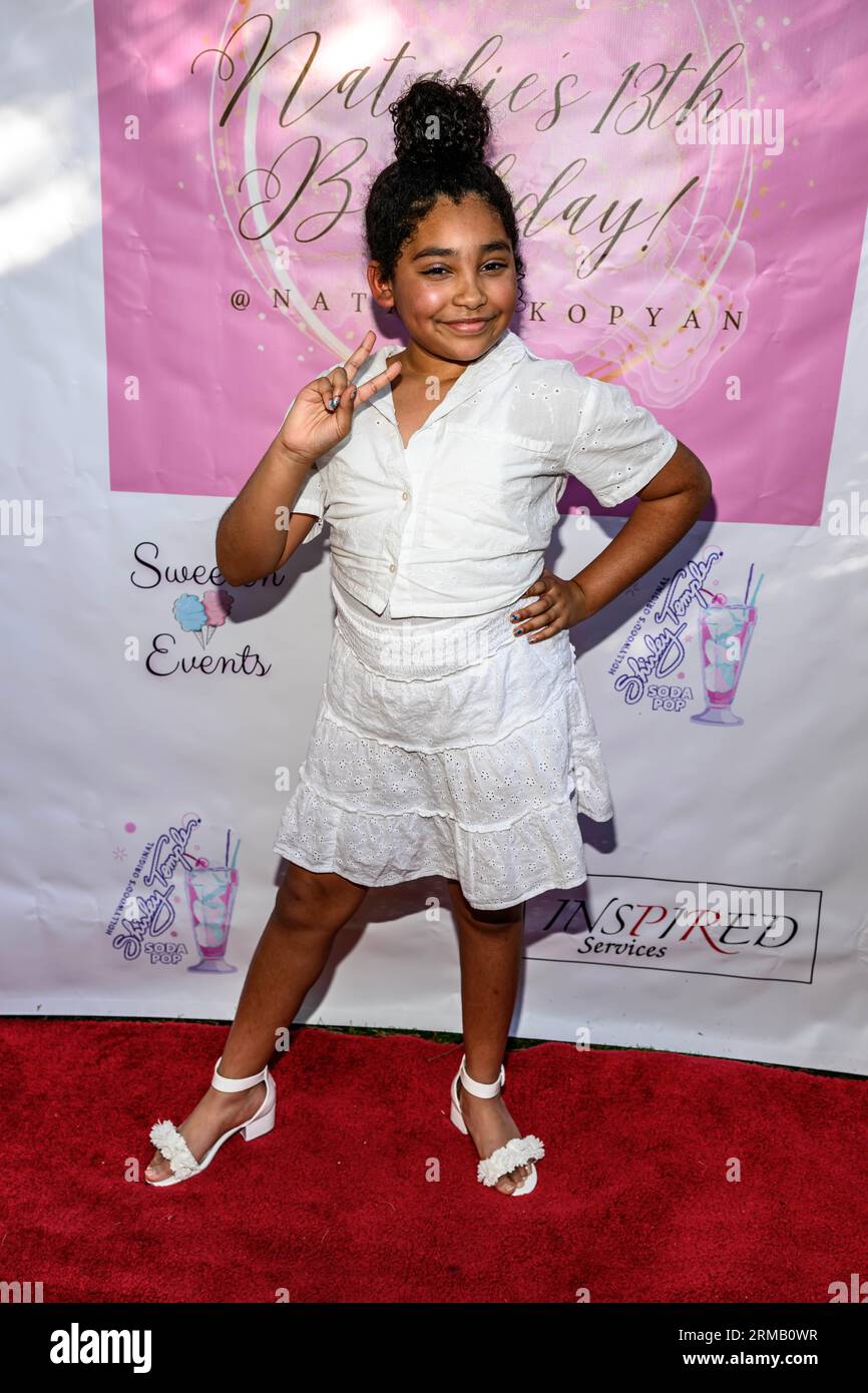Los Angeles, USA. 26th Aug, 2023. Actress Ayla Rae Neal attends Natalie
