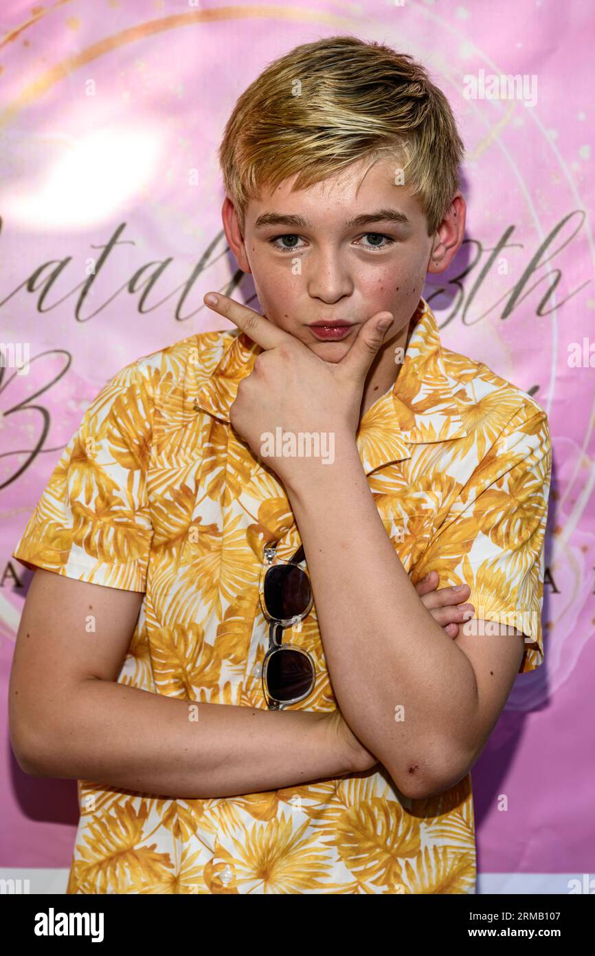 Los Angeles, USA. 26th Aug, 2023. Actor Kaido Lee Roberts attends