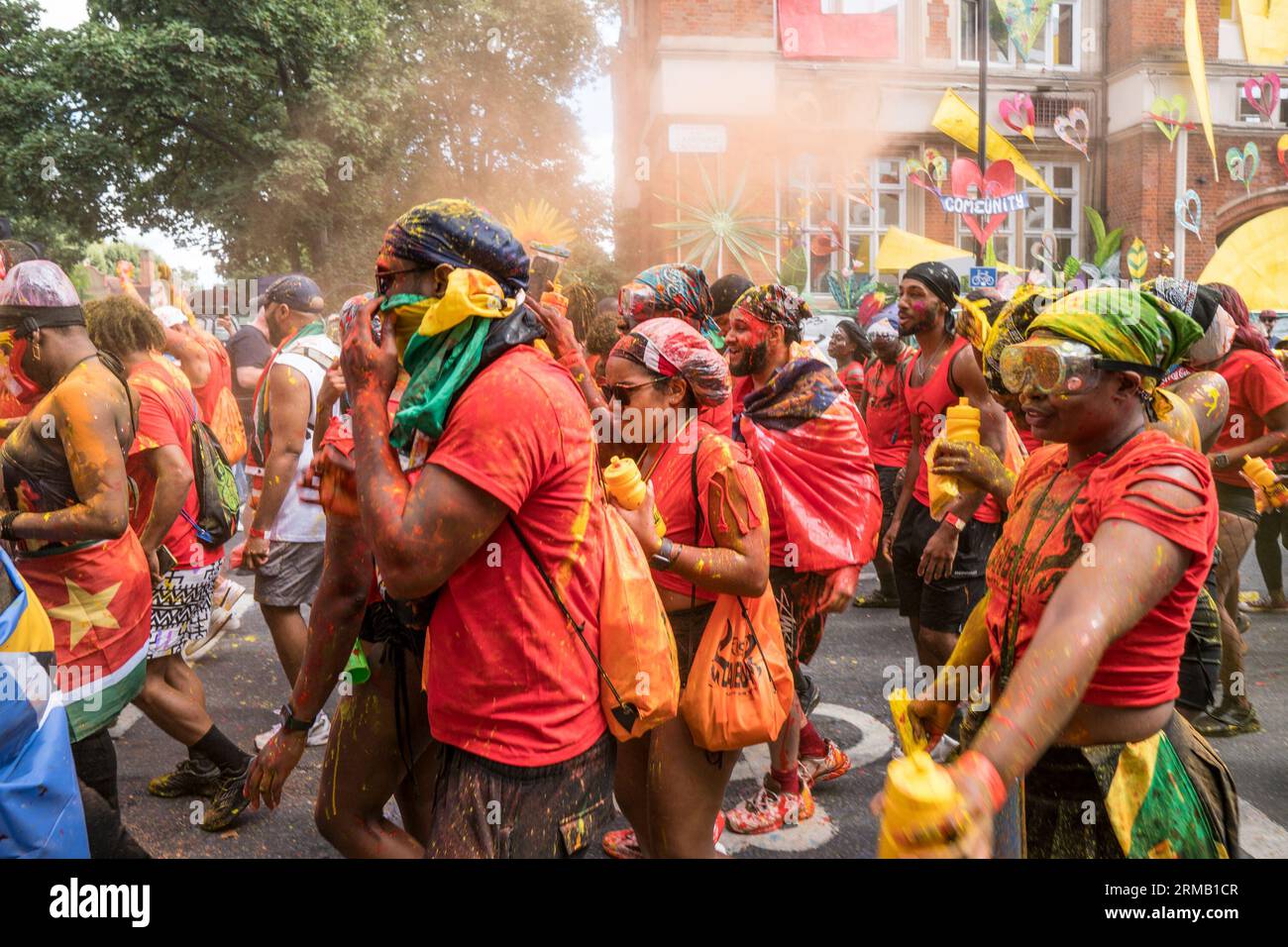 Notting Hill Carnival London UK Sunday 27th August 2023, street party