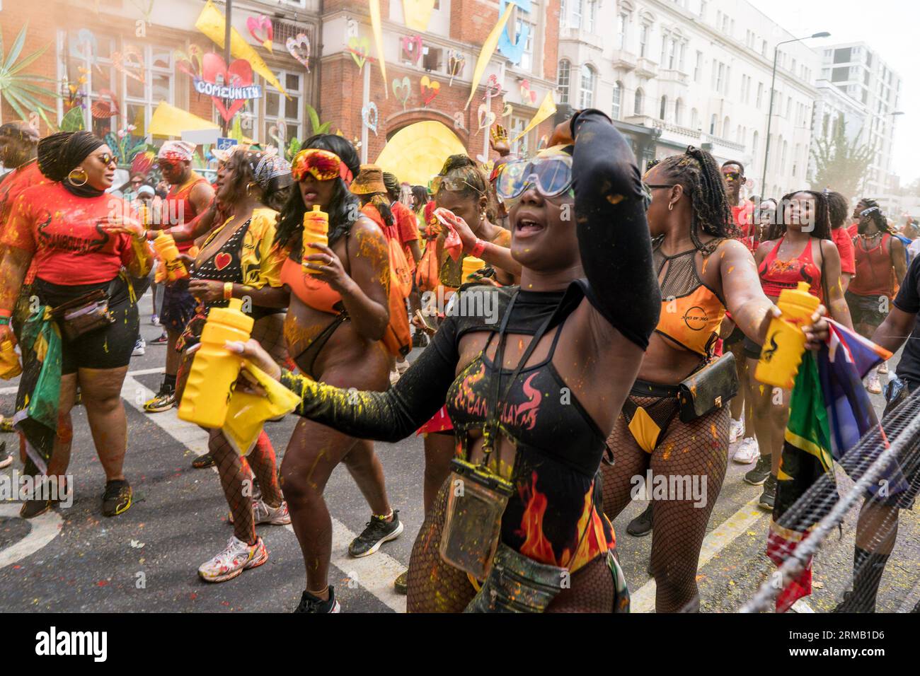 Notting Hill Carnival London UK Sunday 27th August 2023, street party