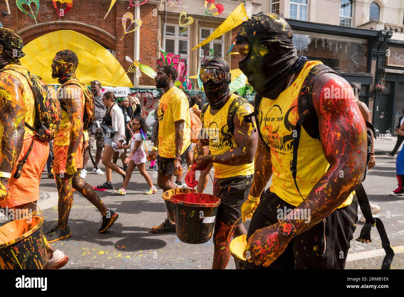 Notting Hill Carnival London UK Sunday 27th August 2023, street party