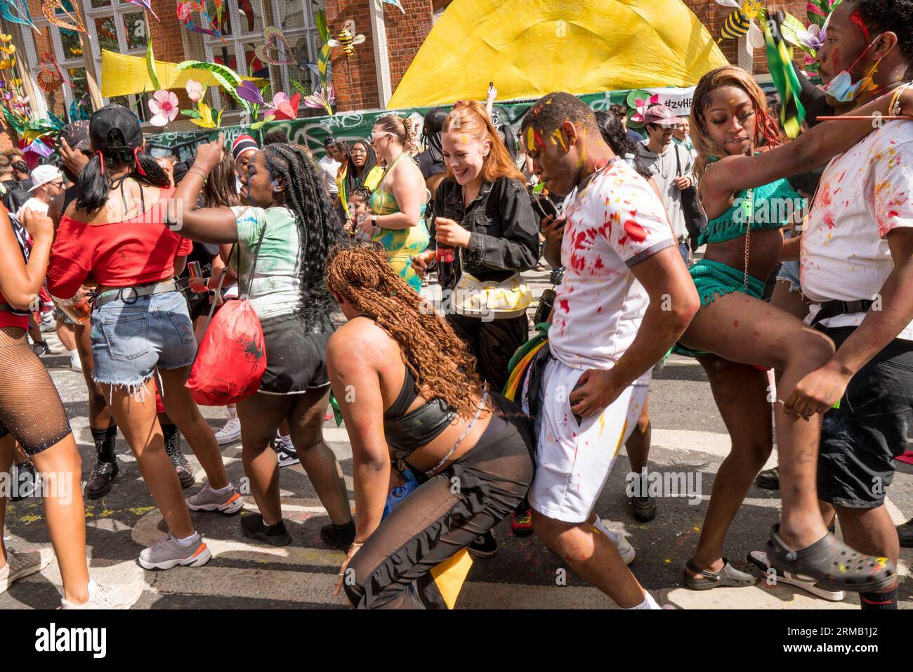 Notting Hill Carnival London UK Sunday 27th August 2023, street party