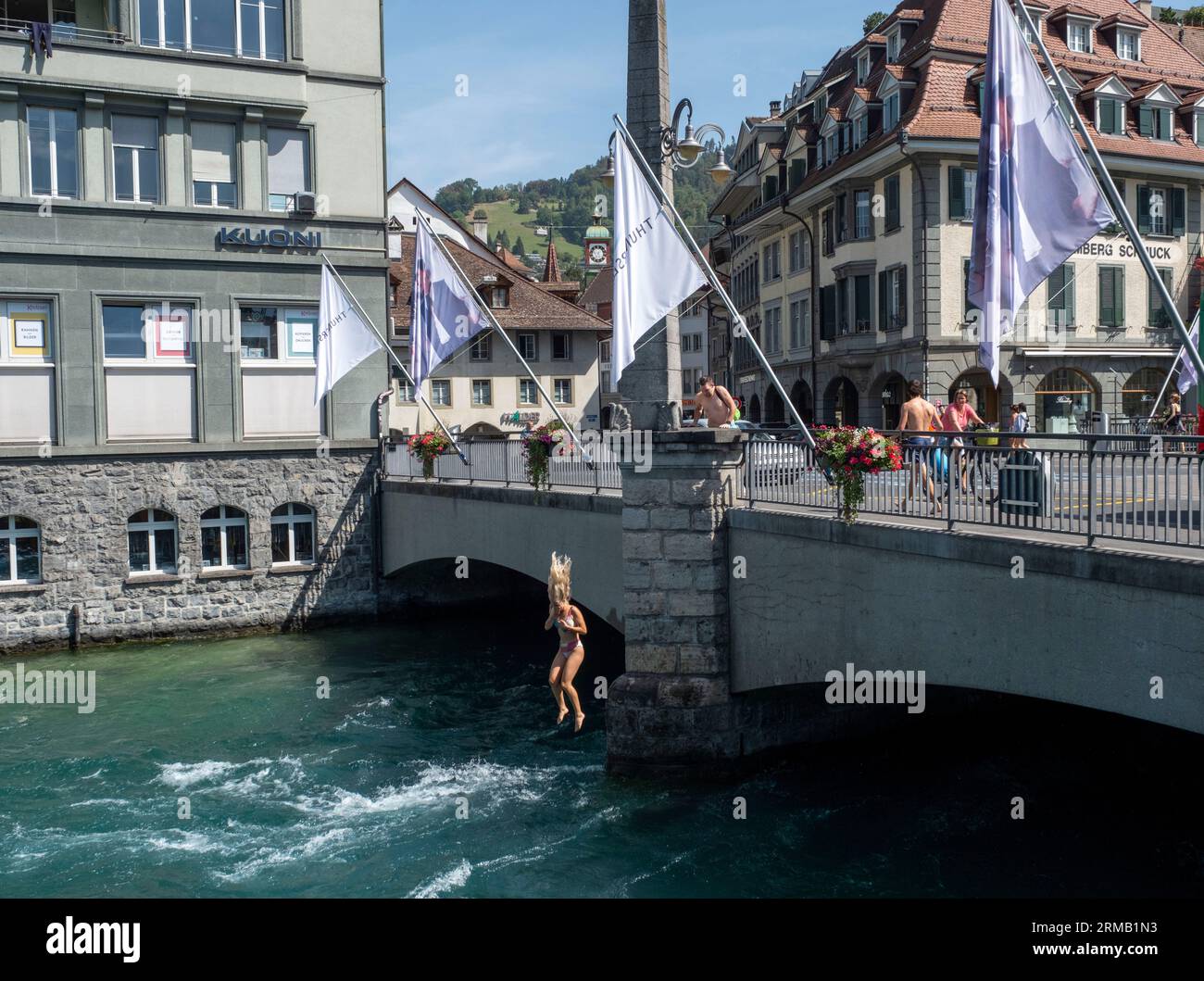 Aare river Bern heatwave The Local Resilience Toolkit