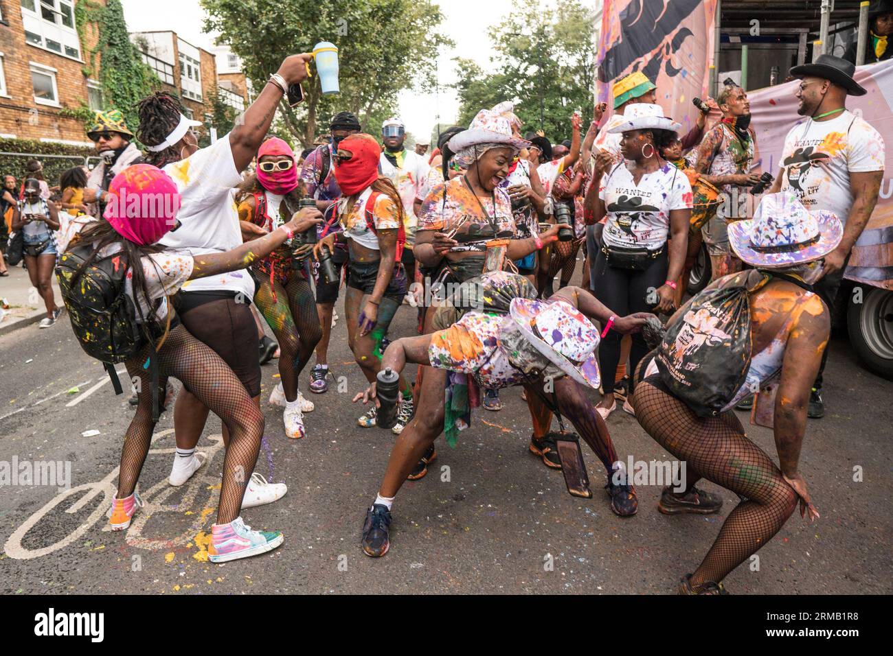 Notting Hill Carnival London UK Sunday 27th August 2023, street party