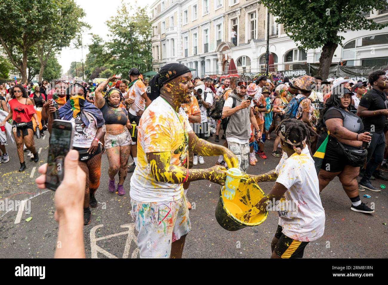 Notting Hill Carnival London UK Sunday 27th August 2023, street party