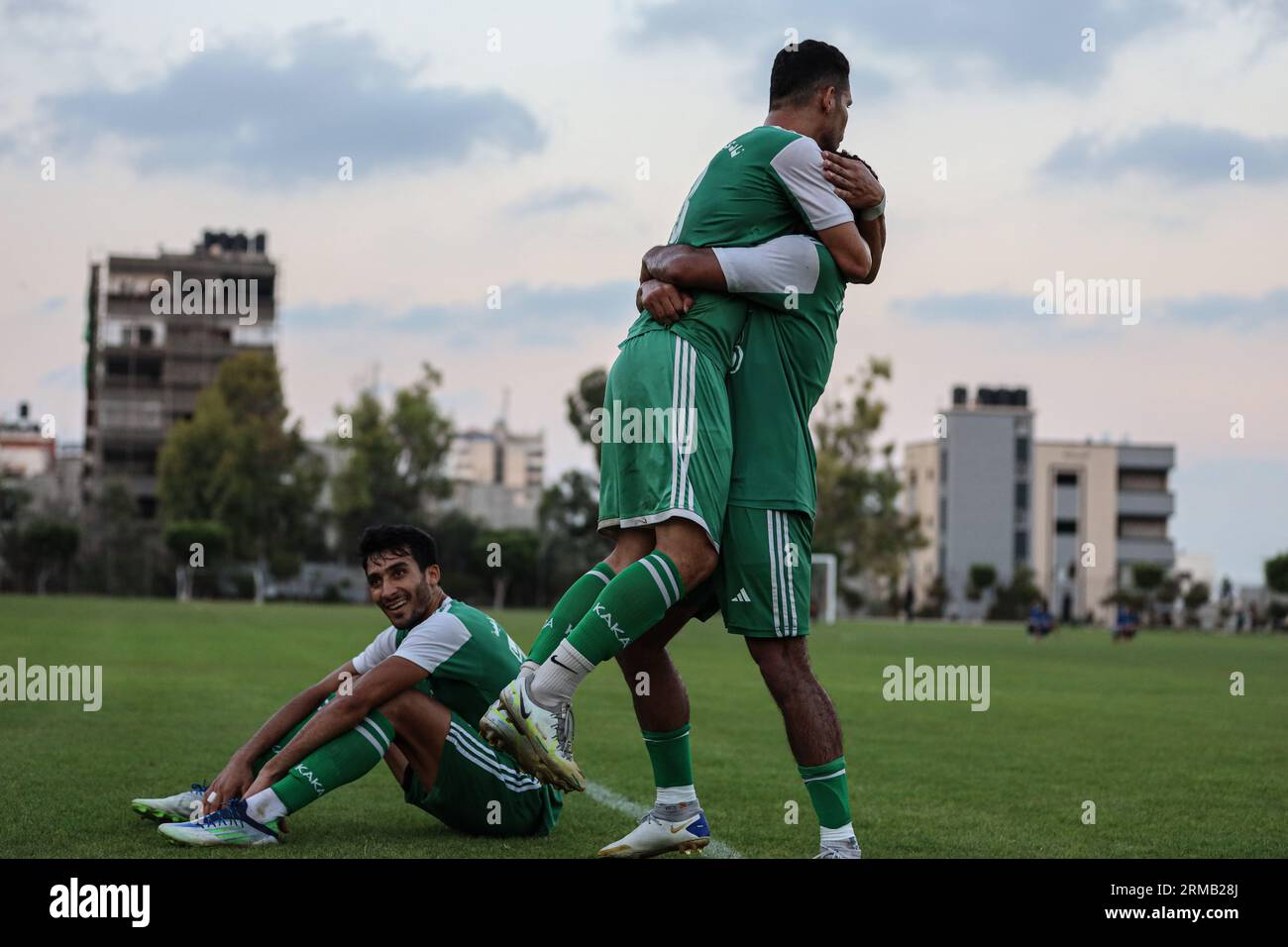 Doha, Qatar. 20th Apr, 2016. Fhad Almuwallad of Saudi Arabia's Al-Ittihad  celebrates after scoring the second goal against Iran's Foolad Mobarakeh  Sepahan during the AFC Asian Champions League Group A match in