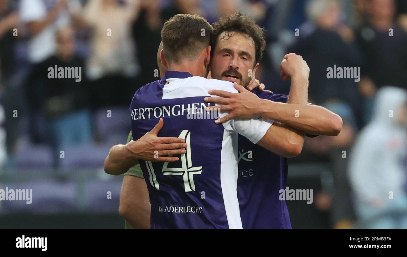 RSC Anderlecht v Sporting Charleroi - Jupiler Pro League ANDERLECHT,  BELGIUM - AUGUST 27 : Vertonghe