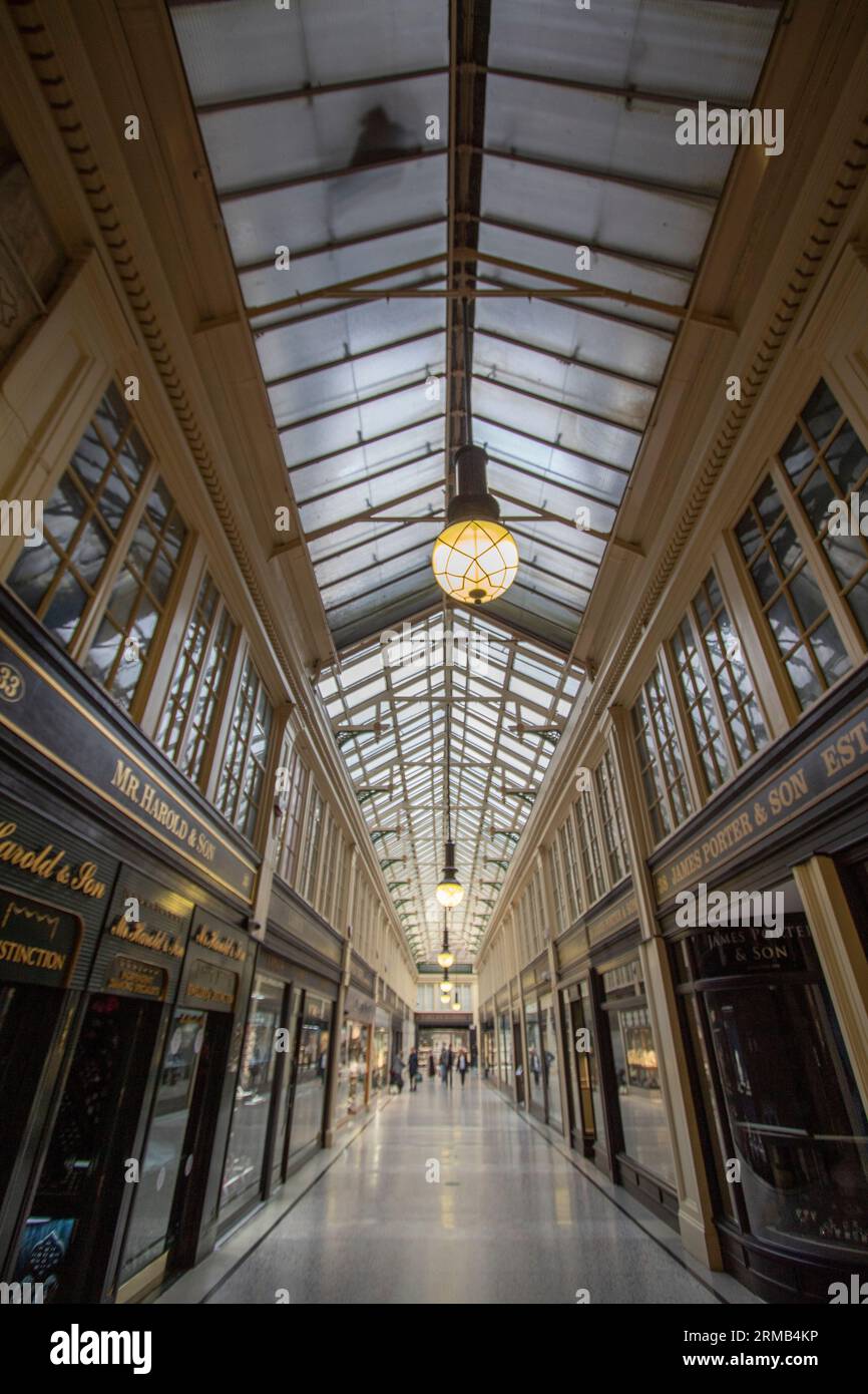 Argyll Arcade a covered shopping arcade in Glasgow's Jewellery Quarter